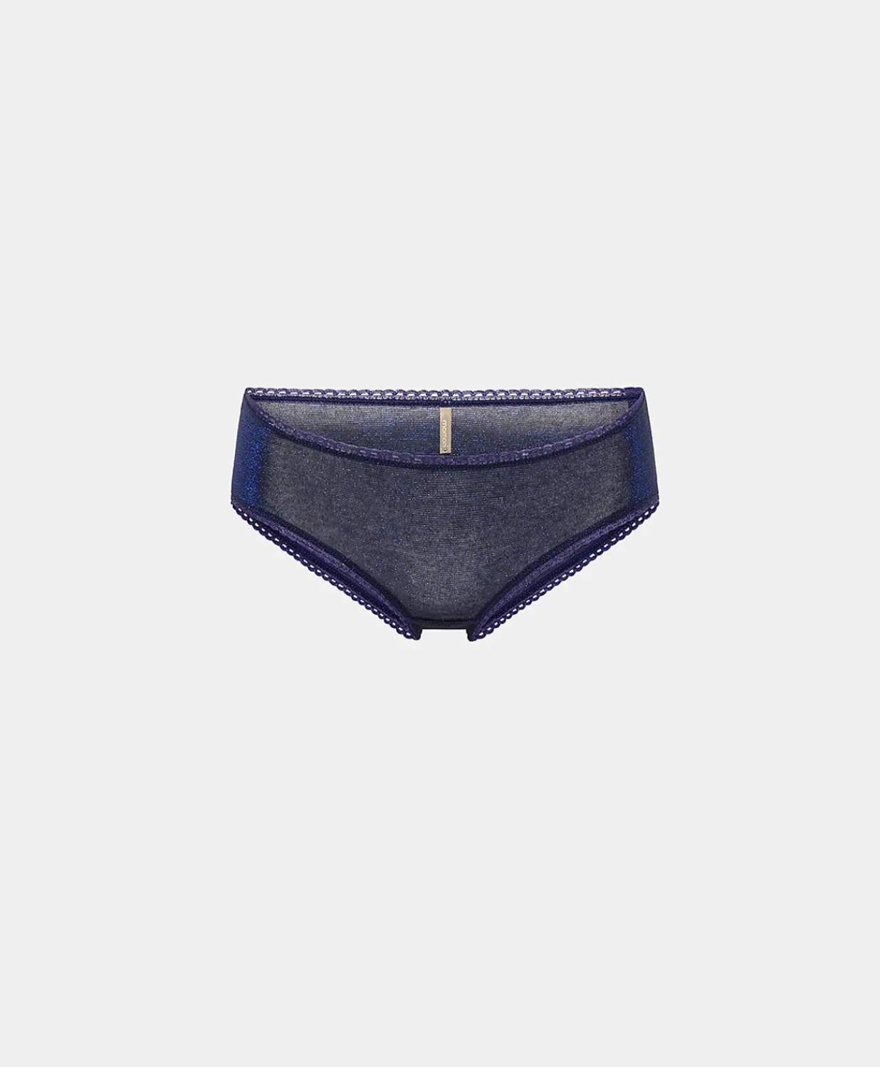 Hot Slip Hamac Jersey Lurex - Bleute Femmes Slips