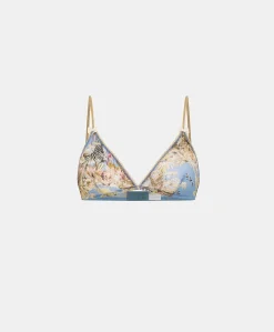 Clearance Soutien-Gorge En Nylon Imprime Amethist - Ceruleen Multicolore Femmes Bras