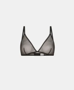 Soutien-Gorge En Tulle Amethist - Noir Femmes Bras