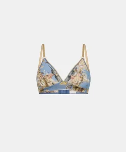 Clearance Soutien-Gorge Tutu En Nylon Imprime - Multicolore Ceruleen Femmes Bras