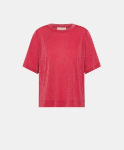 Clearance Thirty Iora En Jersey Lurex - Magenta Femmes T-Shirts Et Hauts