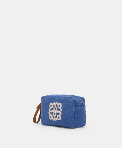 Discount Trousse Maquillage Pira En Toile Avec Broderie - Bluette Femmes Sacs Et Pochettes