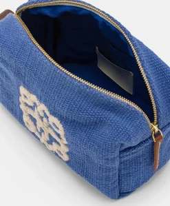 Discount Trousse Maquillage Pira En Toile Avec Broderie - Bluette Femmes Sacs Et Pochettes