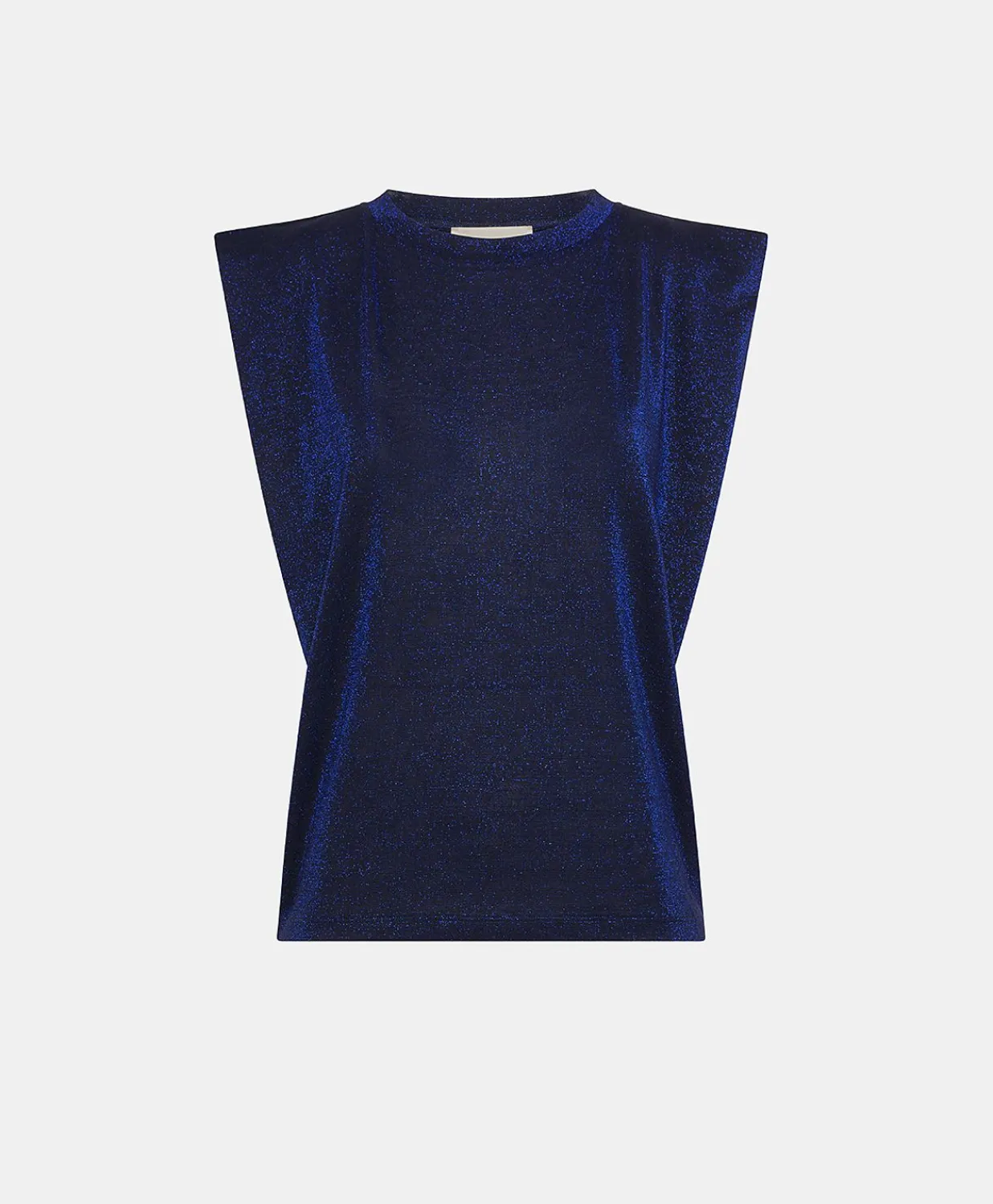 Hot T-Shirt Enna En Jersey Lurex - Bleute Femmes T-Shirts Et Hauts