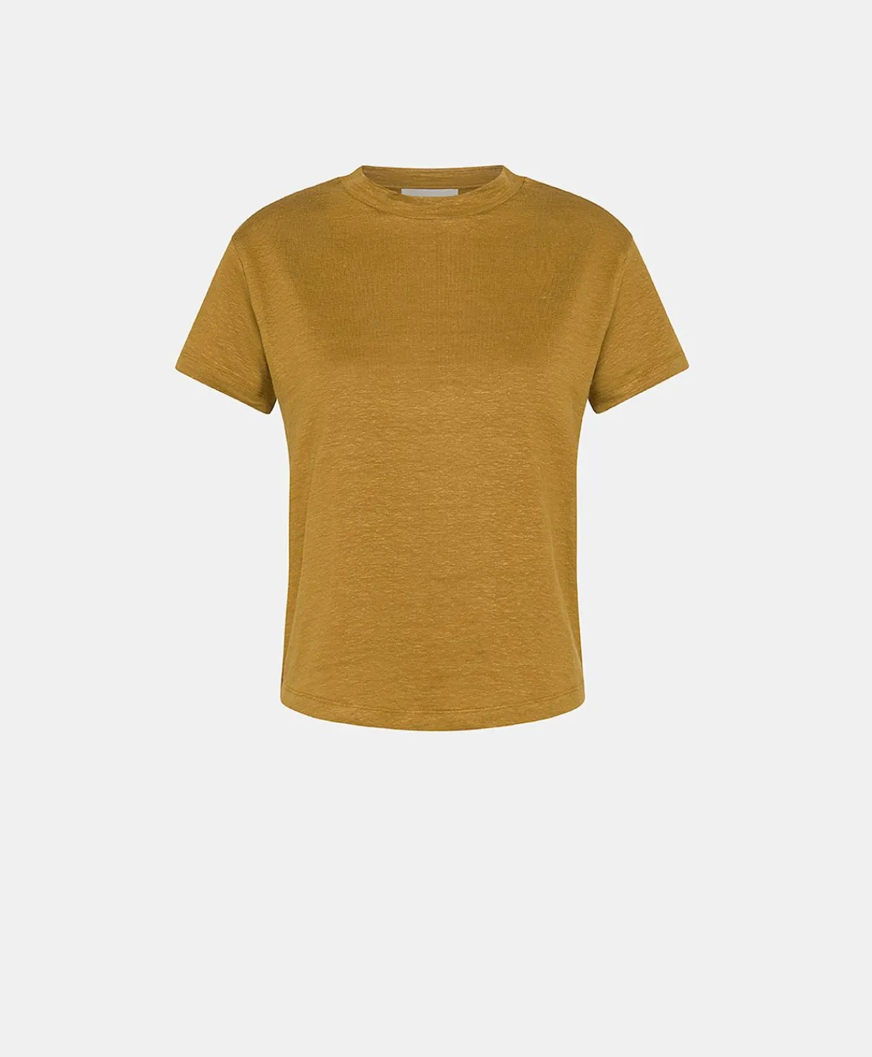 Best Tshirt Jersey Lin Lottie - Caramel Femmes T-Shirts Et Hauts