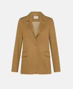 Outlet Veste Futura Gabardine - Caramel Femmes Vestes