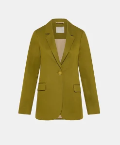 Clearance Veste Futura Gabardine - Olive Femmes Costumes Et Costumes