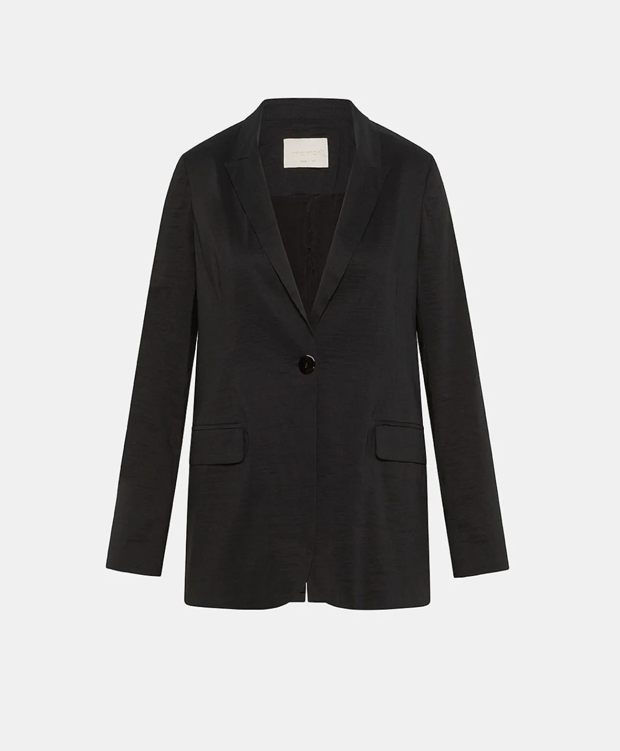 Hot Veste Lunel En Lin Coton - Noir Femmes Costumes Et Costumes